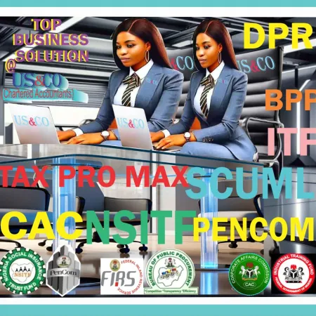 COMPANY REGISTRATION WITH CAC, FIRS, TAX PRO MAX, NSITF, ITF, PENCOM, BPP, ETC