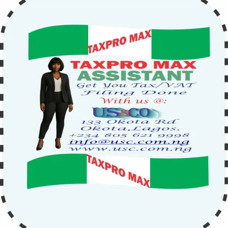 TAXPRO MAX ASSISTANT AVAILABLE IN LAGOS