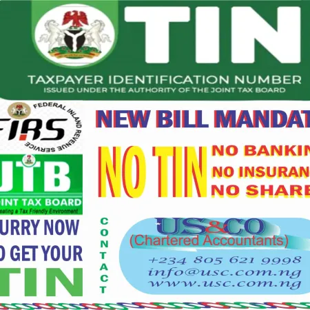 NEW BILL FOR TIN (Tax Identification Number) 