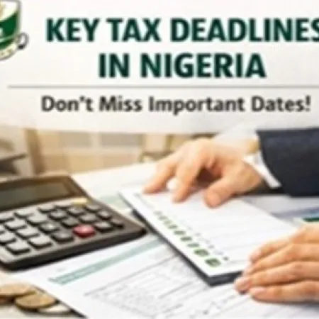 KEY TAX DEADLINES