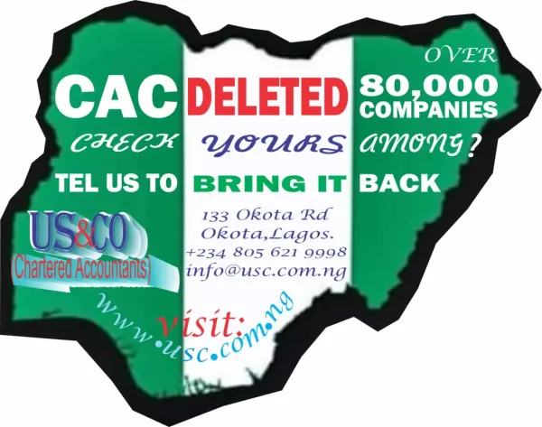 Over 80,000 Companies Deleted from CAC Register: What This Means for those Companies? Can they still Operate?