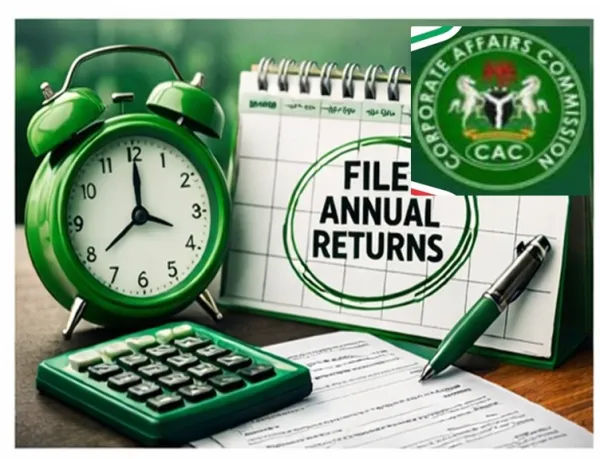 FILING ANNUAL RETURN - CAC