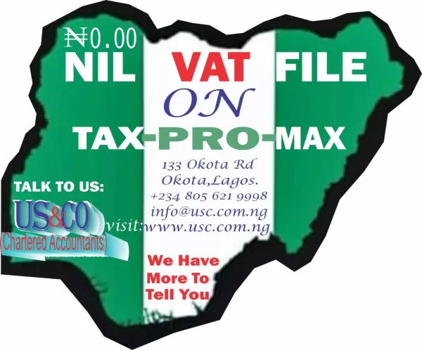 WHAT YOU NEED TO KNOW ABOUT NIL VAT FILE ON TAX-PRO-MAX IN NIGERIA